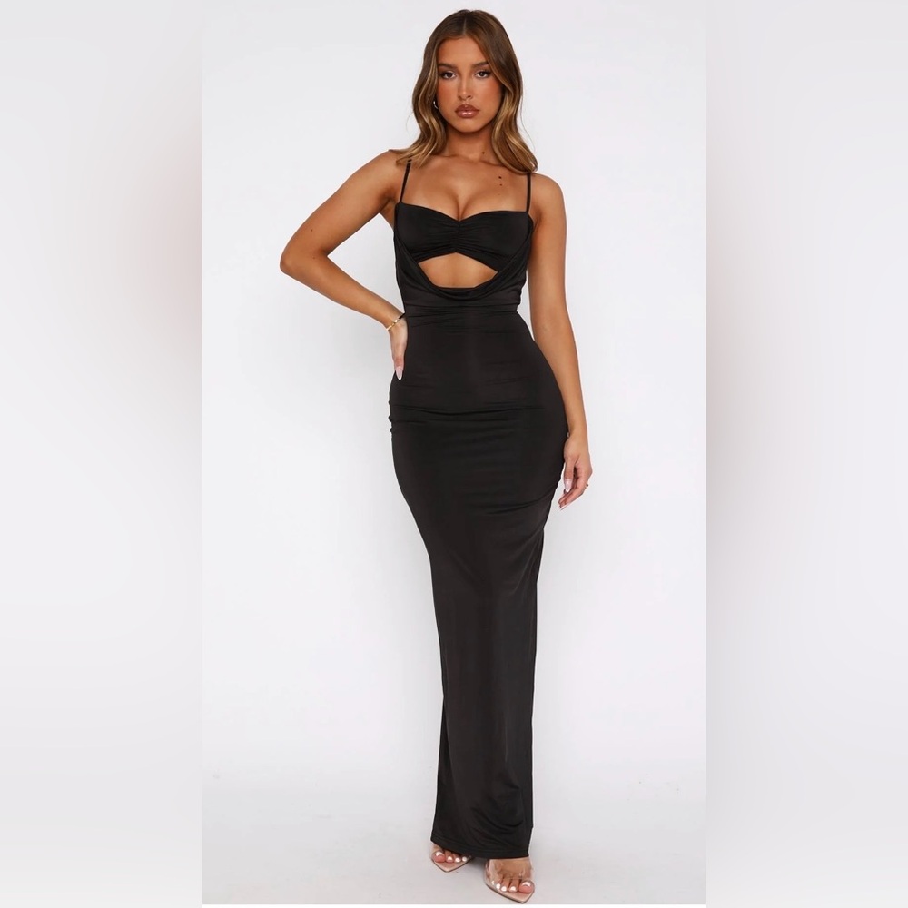 White Fox Hit the City Maxi Dress Sexy Evening Gown